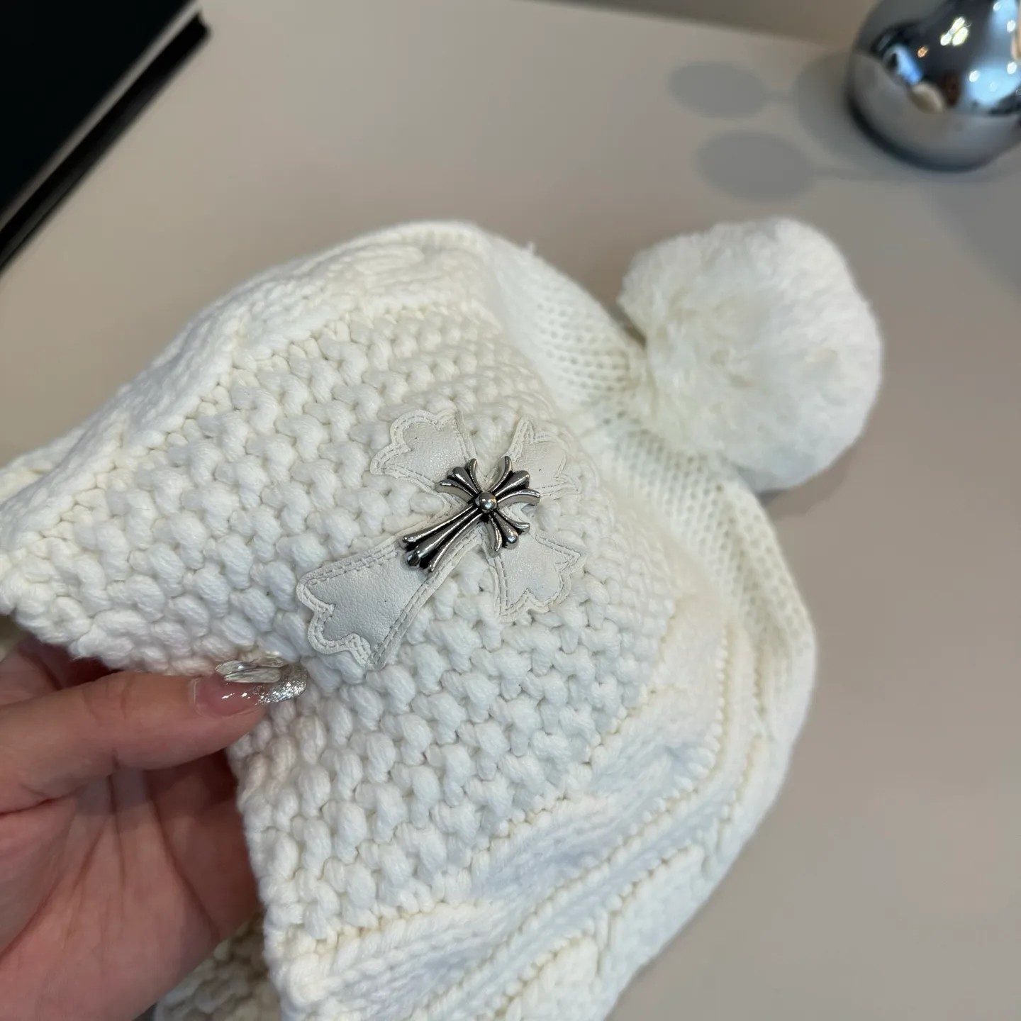 💰150¥ Croxin new knitted ear protection hat, advanced customization